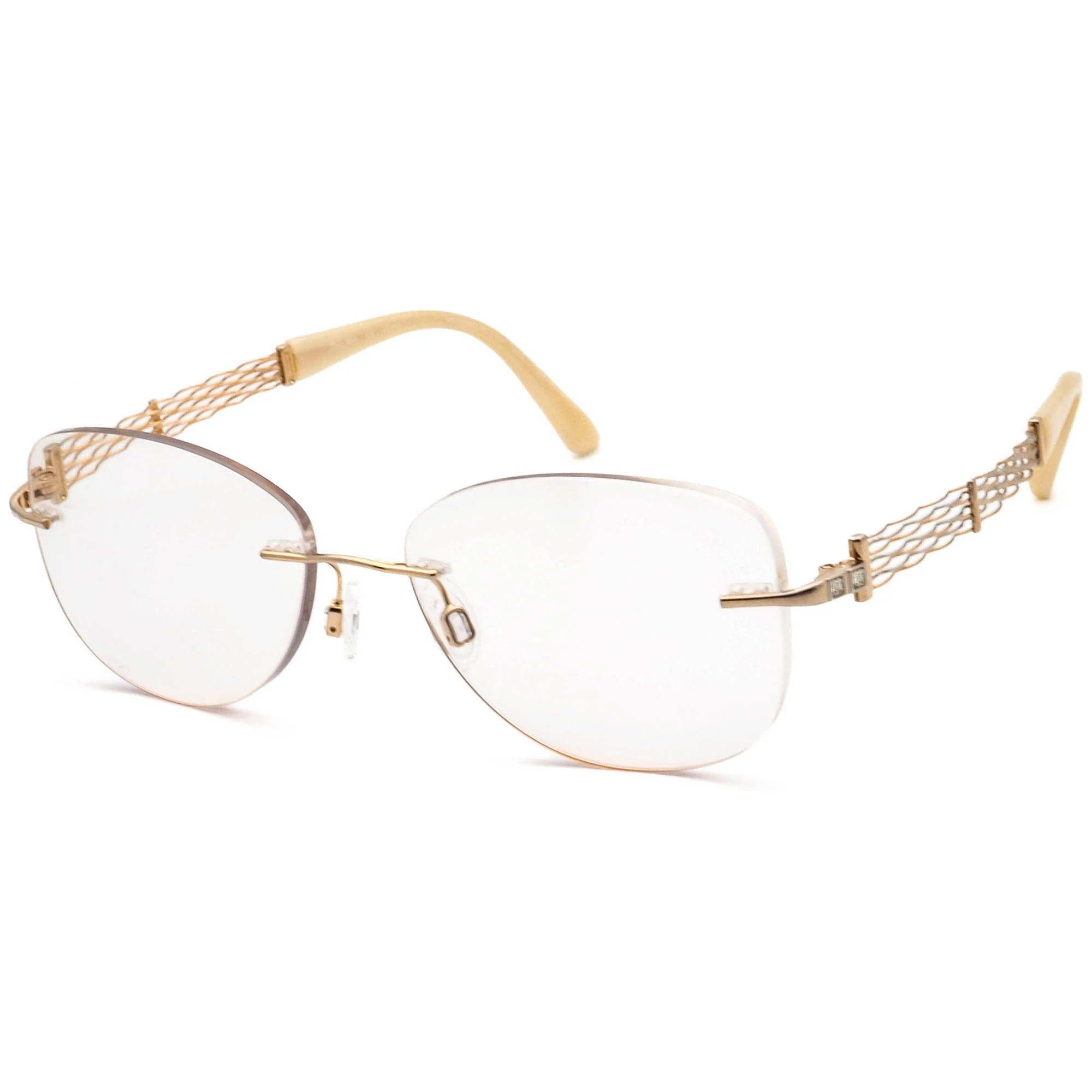 Charmant XL2053 GP Line Art Gold Plated  53□17 135 - Image 3