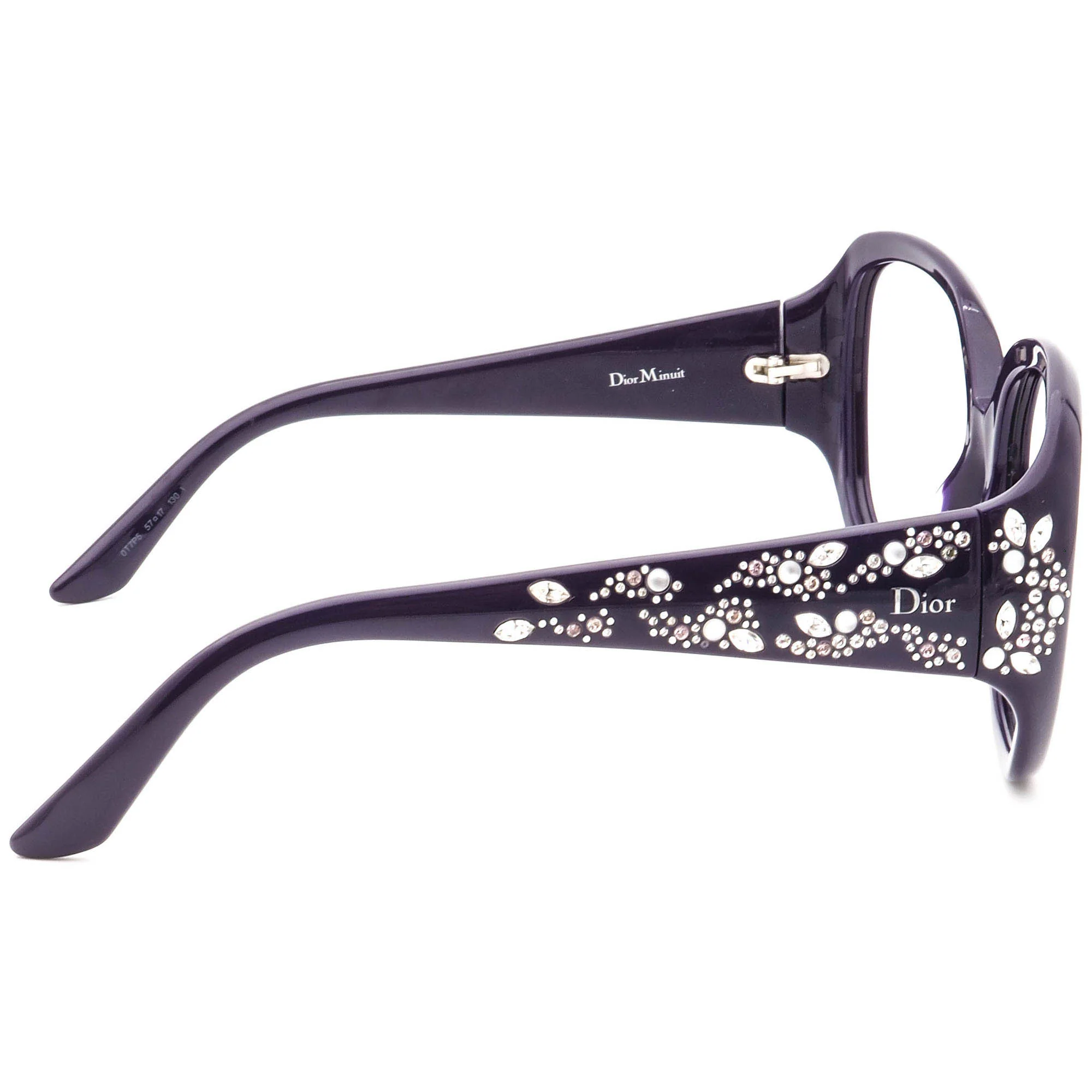 Christian Dior Minuit 0T7P5 with Crystals   57□17 130 - Image 4