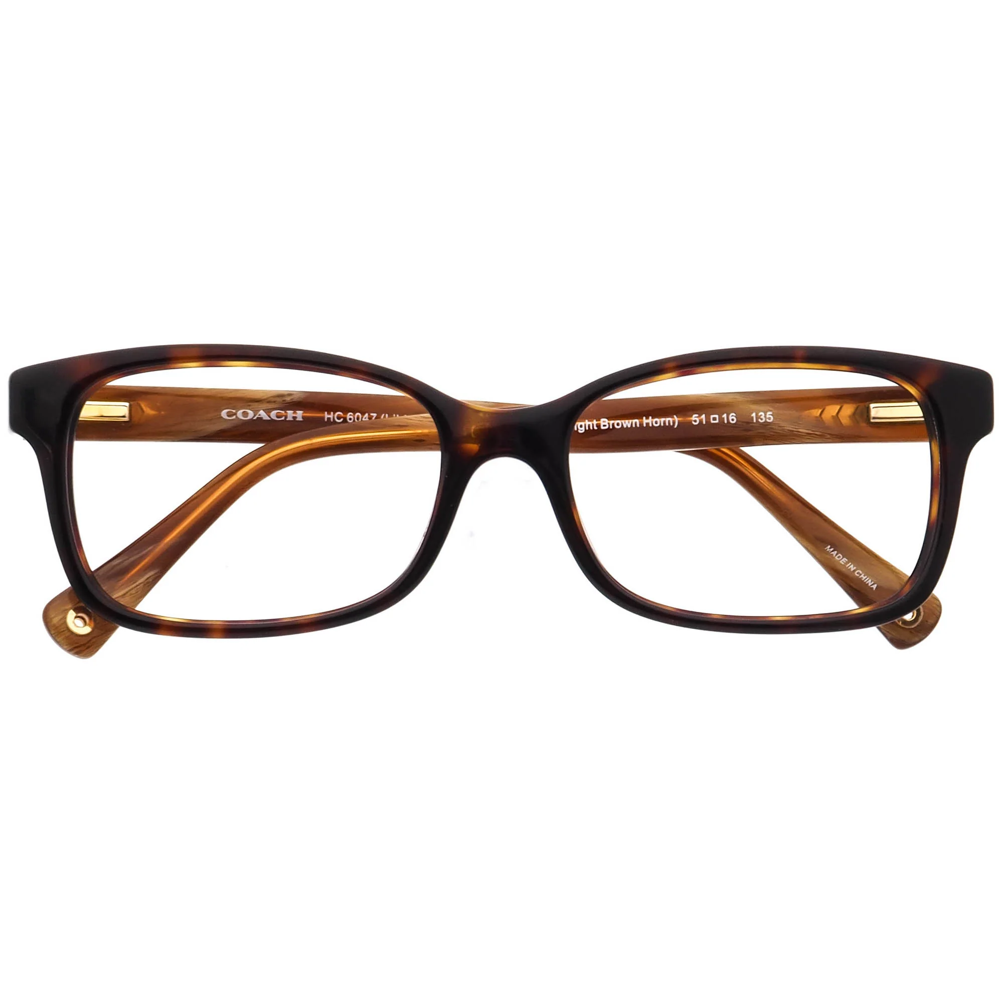 Coach HC 6047 (Libby) 5204 Dark Tortoise/Light Brown  51□16 135 - Image 6