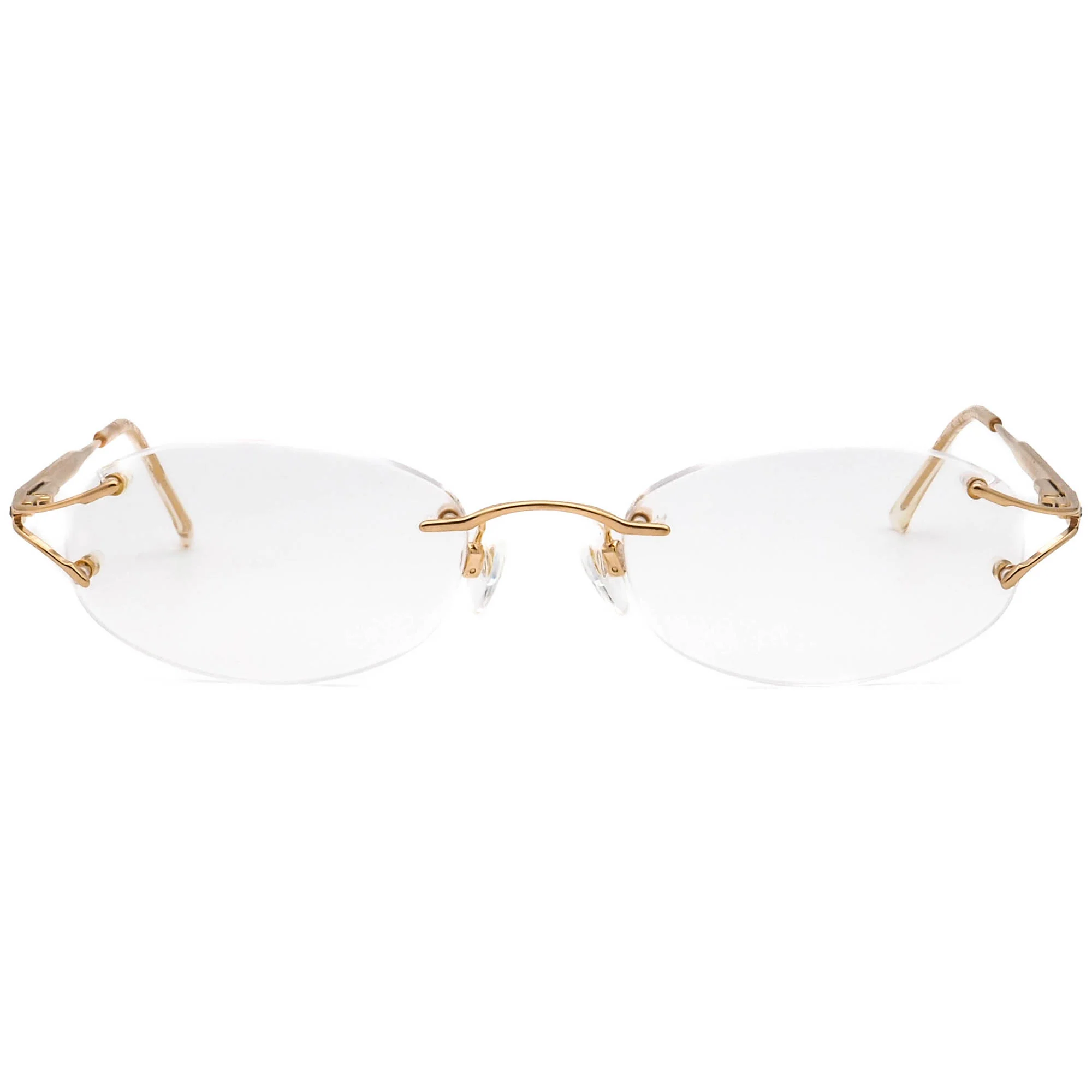 Daniel Swarovski S106 20 6053 23k Gold Plated w/ Crystals 53□19 130 - Image 2