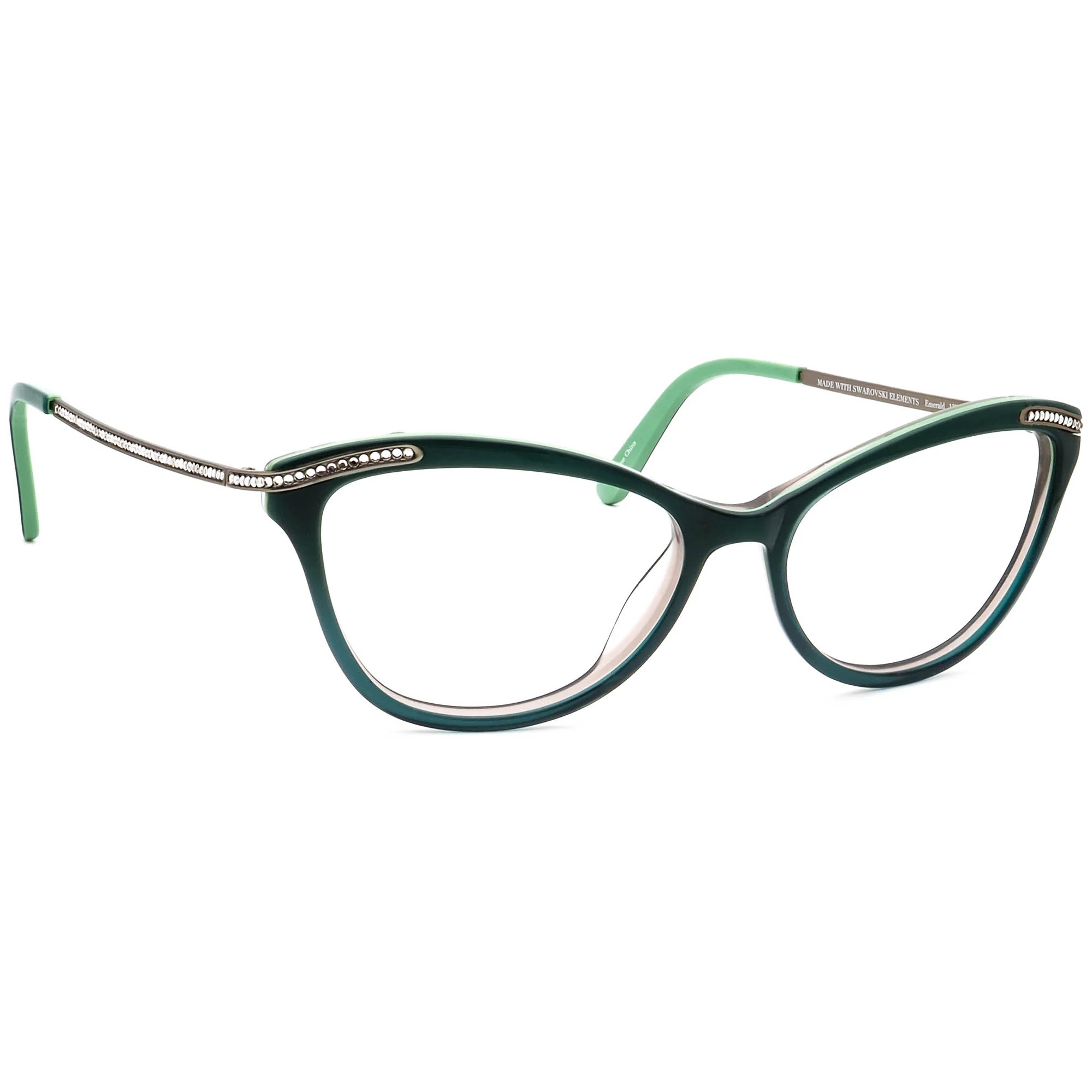 Jimmy Crystal Vienna Emerald   55□16 135